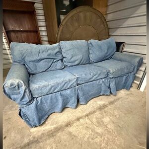 Pottery Barn Basic Denim Slipcover